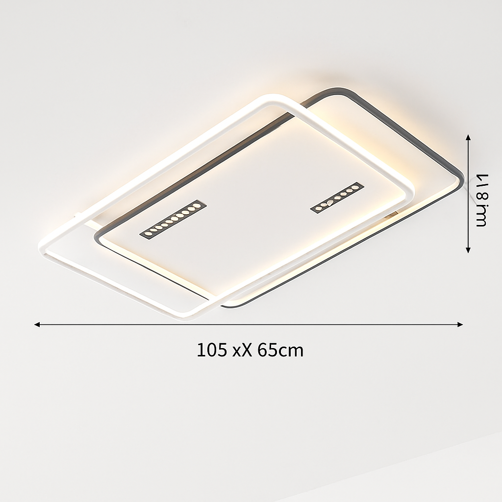 plafonnier led moderne design créatif pour intérieur minimaliste