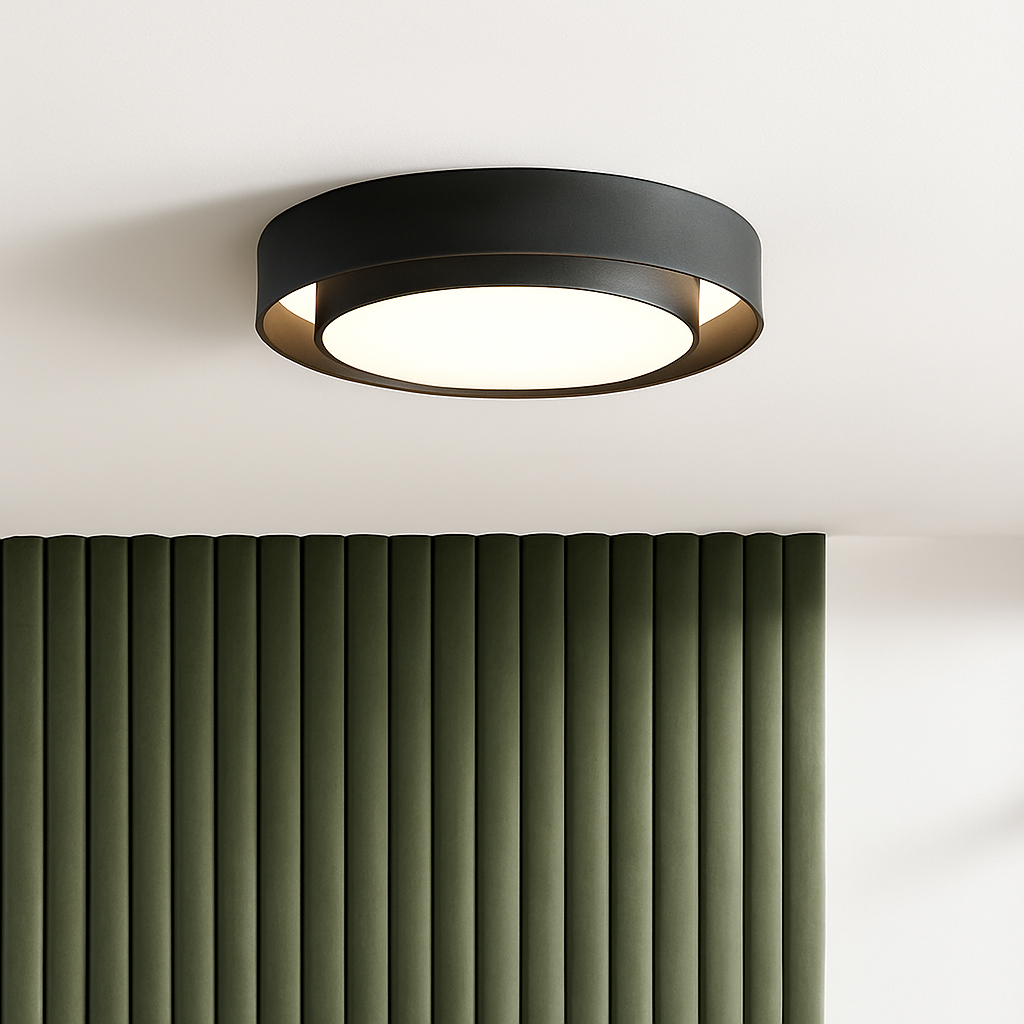 plafonnier led moderne design intérieur lumineux avec intensité variable