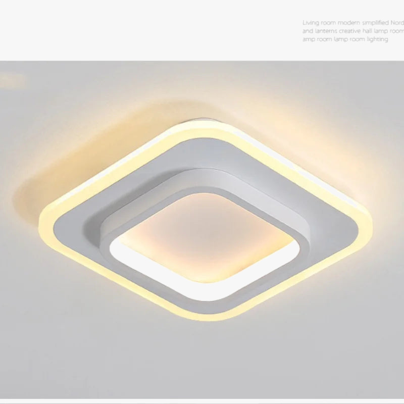 plafonnier led moderne design nordique éclairage créatif unique