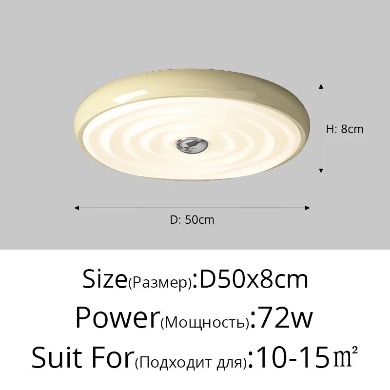 plafonnier led moderne design nordique pour intérieur décoratif