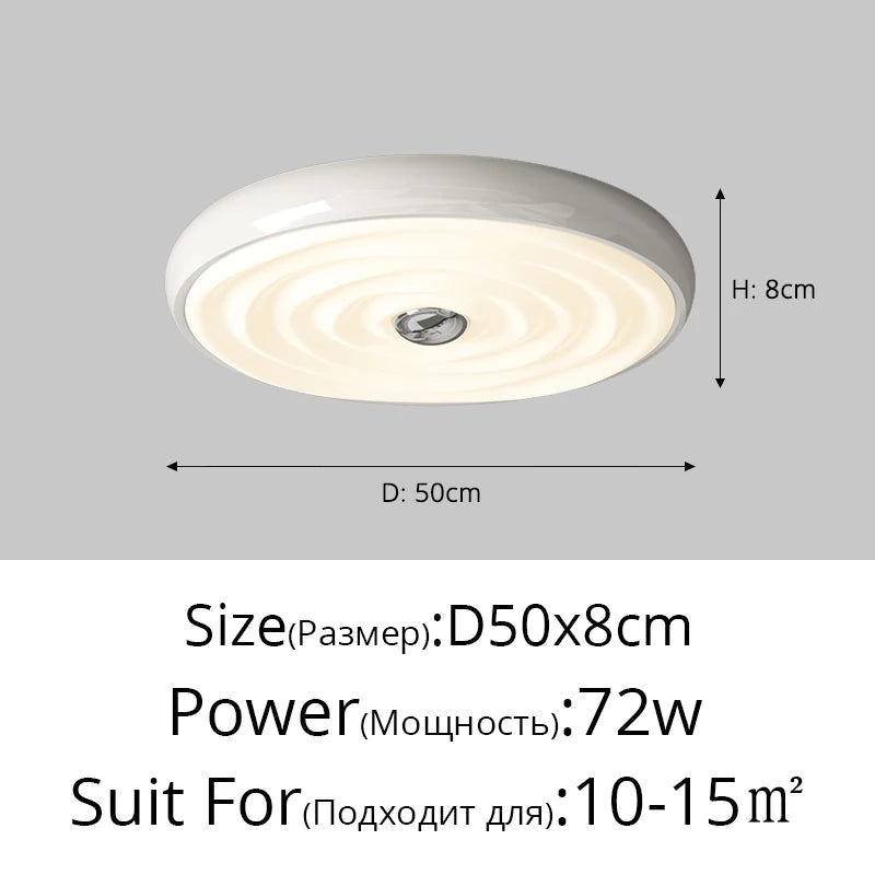 plafonnier led moderne design nordique pour intérieur décoratif