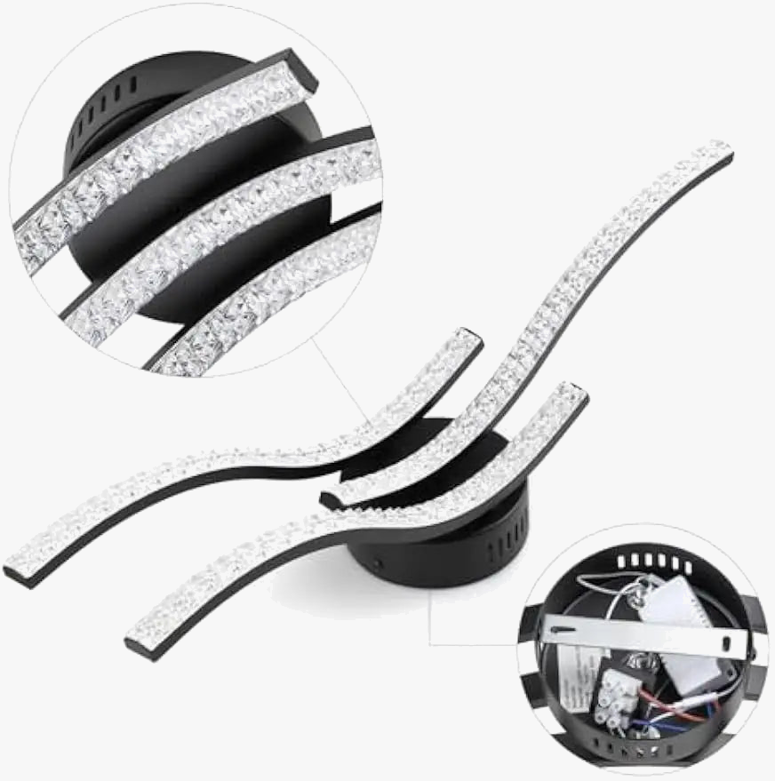 plafonnier led moderne design pour éclairage intérieur élégant