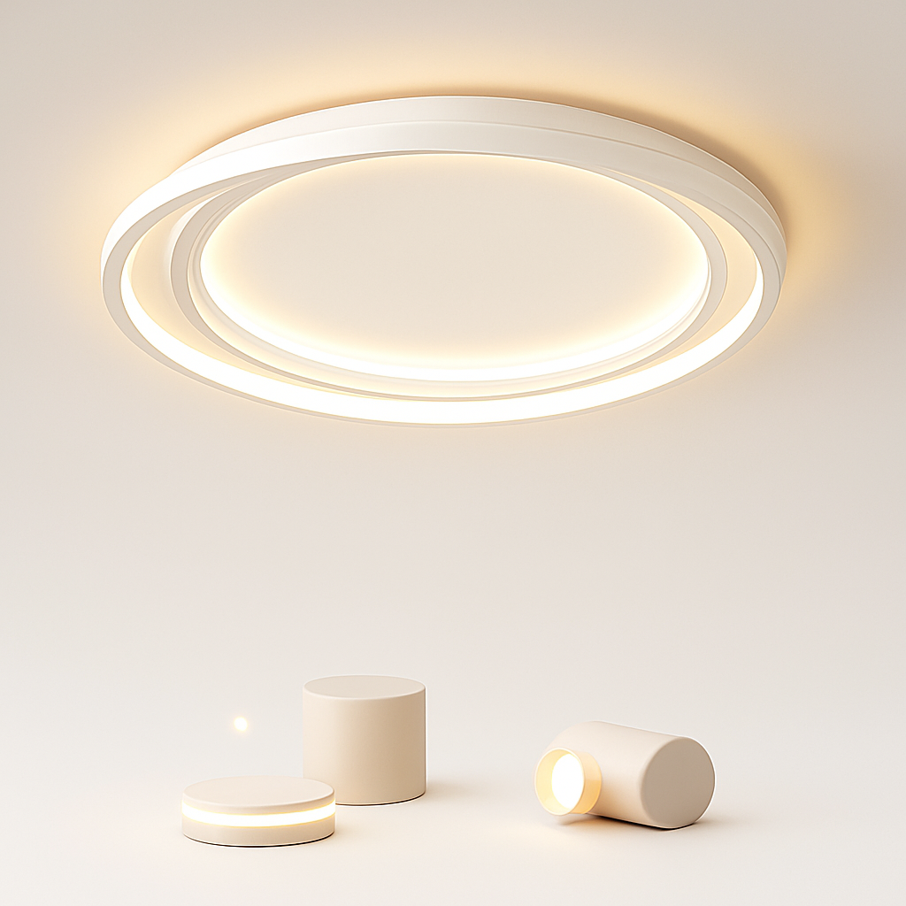 plafonnier led moderne design pour décoration intérieure élégante