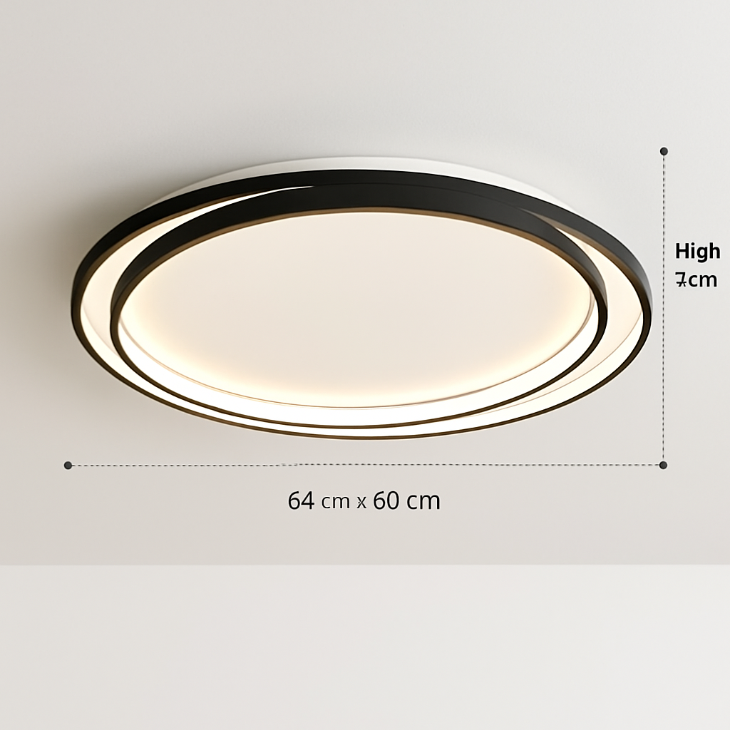 plafonnier led moderne design pour décoration intérieure élégante