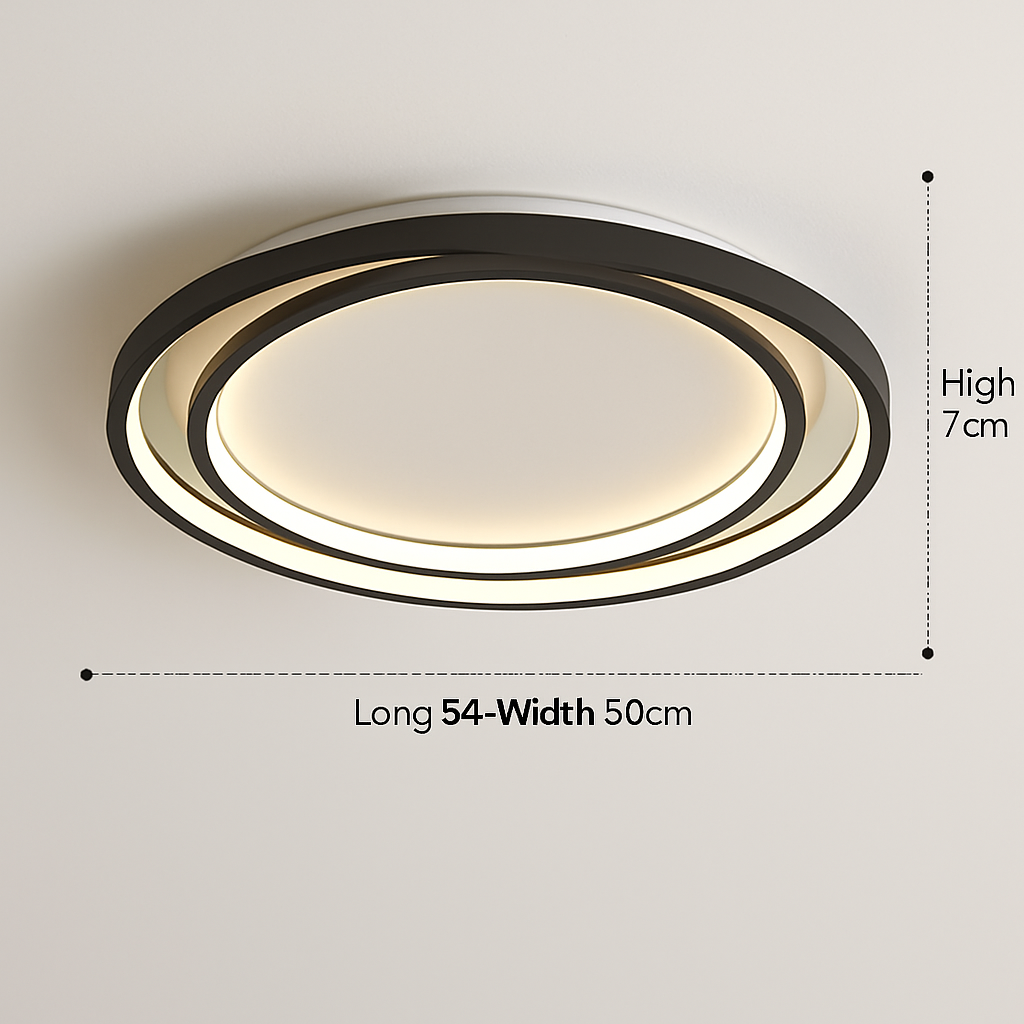 plafonnier led moderne design pour décoration intérieure élégante