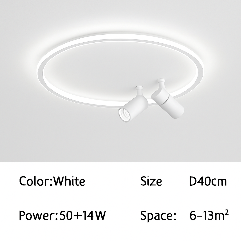 plafonnier led moderne design pour décoration intérieure élégante