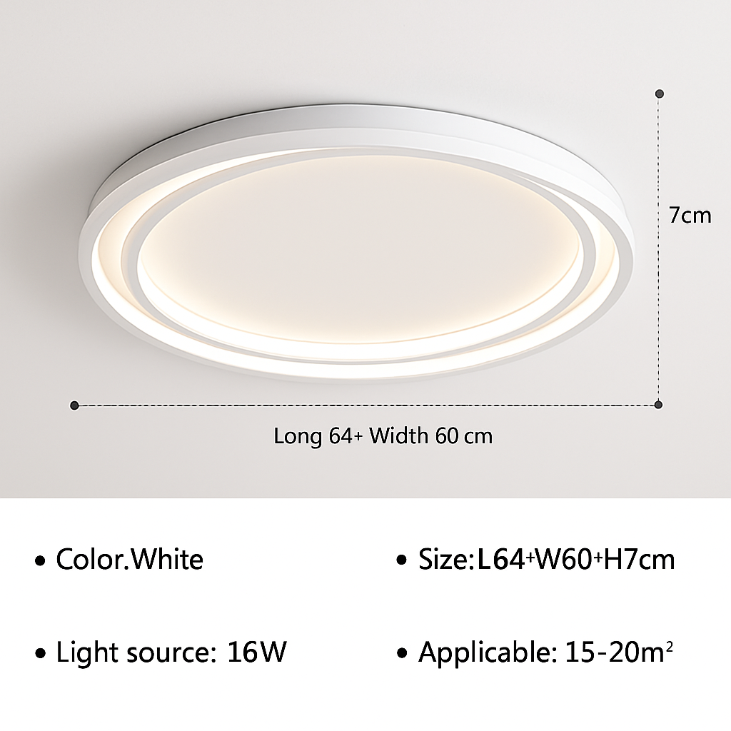 plafonnier led moderne design pour décoration intérieure élégante
