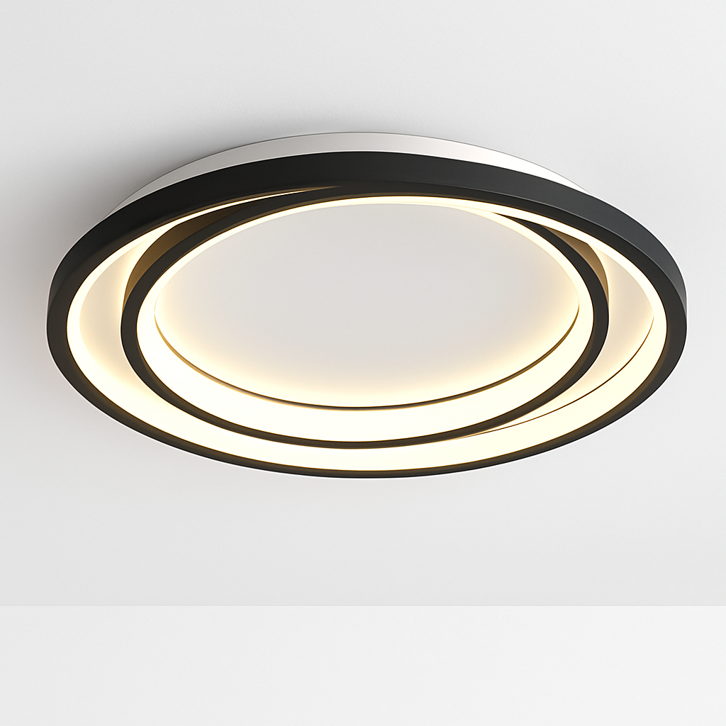 plafonnier led moderne design pour décoration intérieure élégante