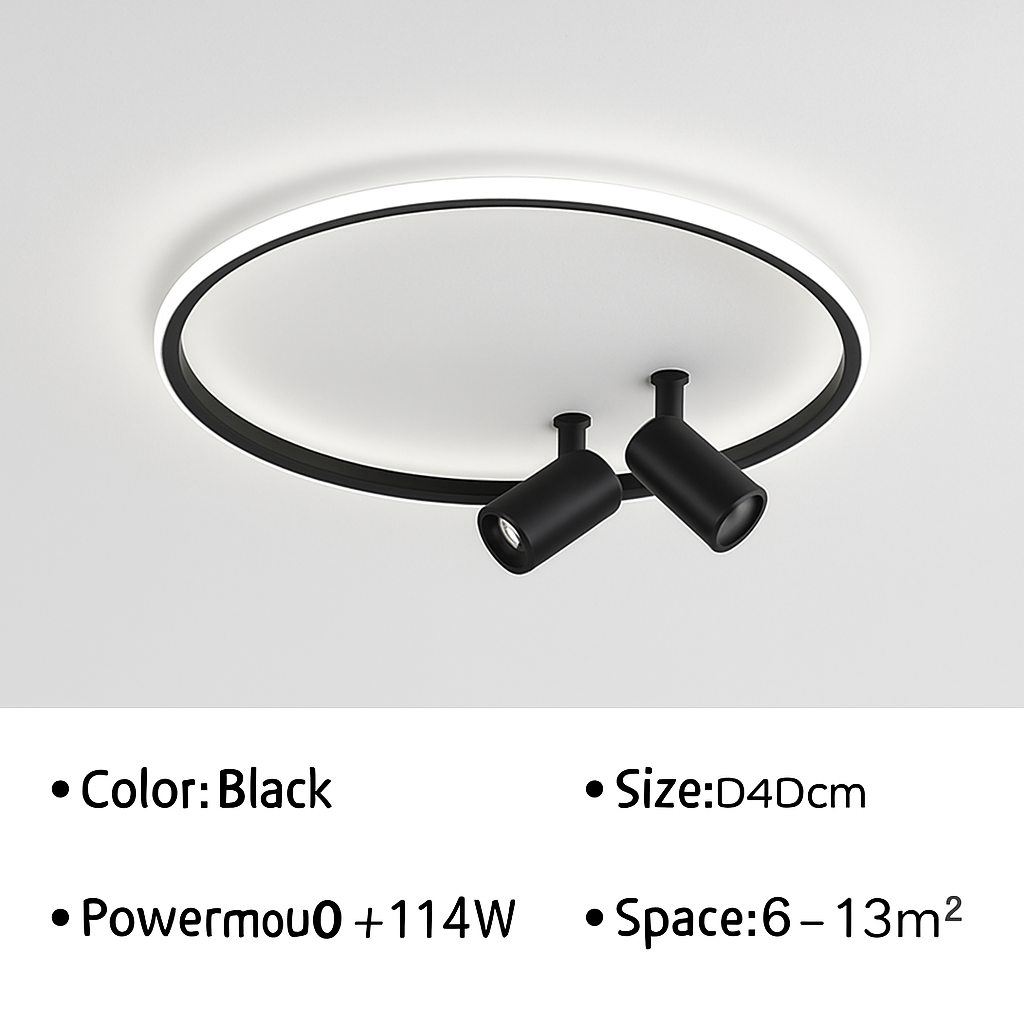 plafonnier led moderne design pour décoration intérieure élégante