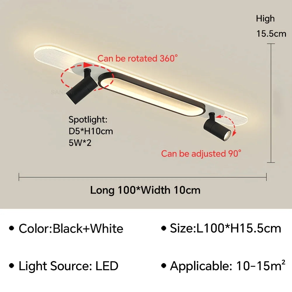 plafonnier led moderne design pour intérieur et éclairage décoratif