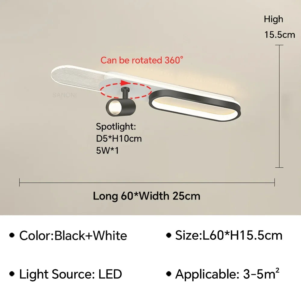plafonnier led moderne design pour intérieur et éclairage décoratif