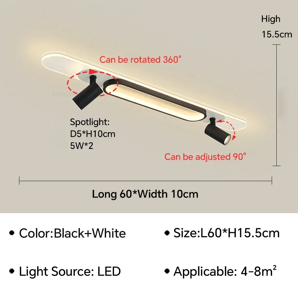 plafonnier led moderne design pour intérieur et éclairage décoratif
