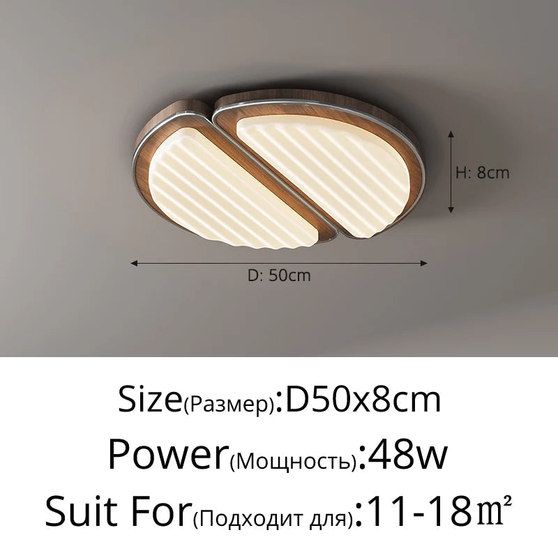 plafonnier led moderne design simple protection yeux et spectre complet