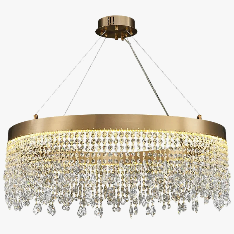 plafonnier led moderne en cristal luminaire décoratif d'intérieur