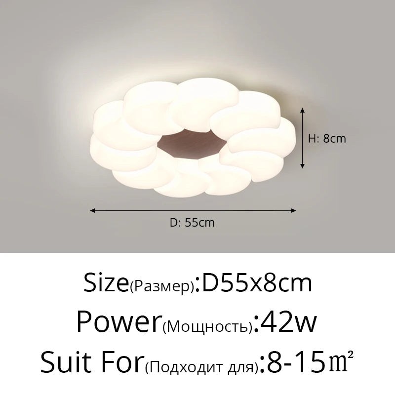 plafonnier led moderne en cristal pour intérieur élégant