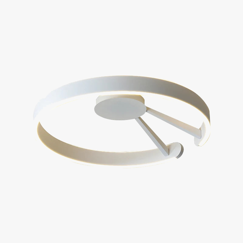 plafonnier led moderne en fer forgé acrylique pour décoration intérieure