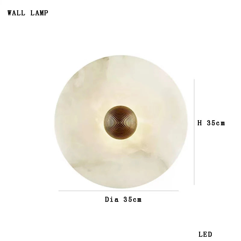 plafonnier led moderne en marbre naturel luminaire décoratif