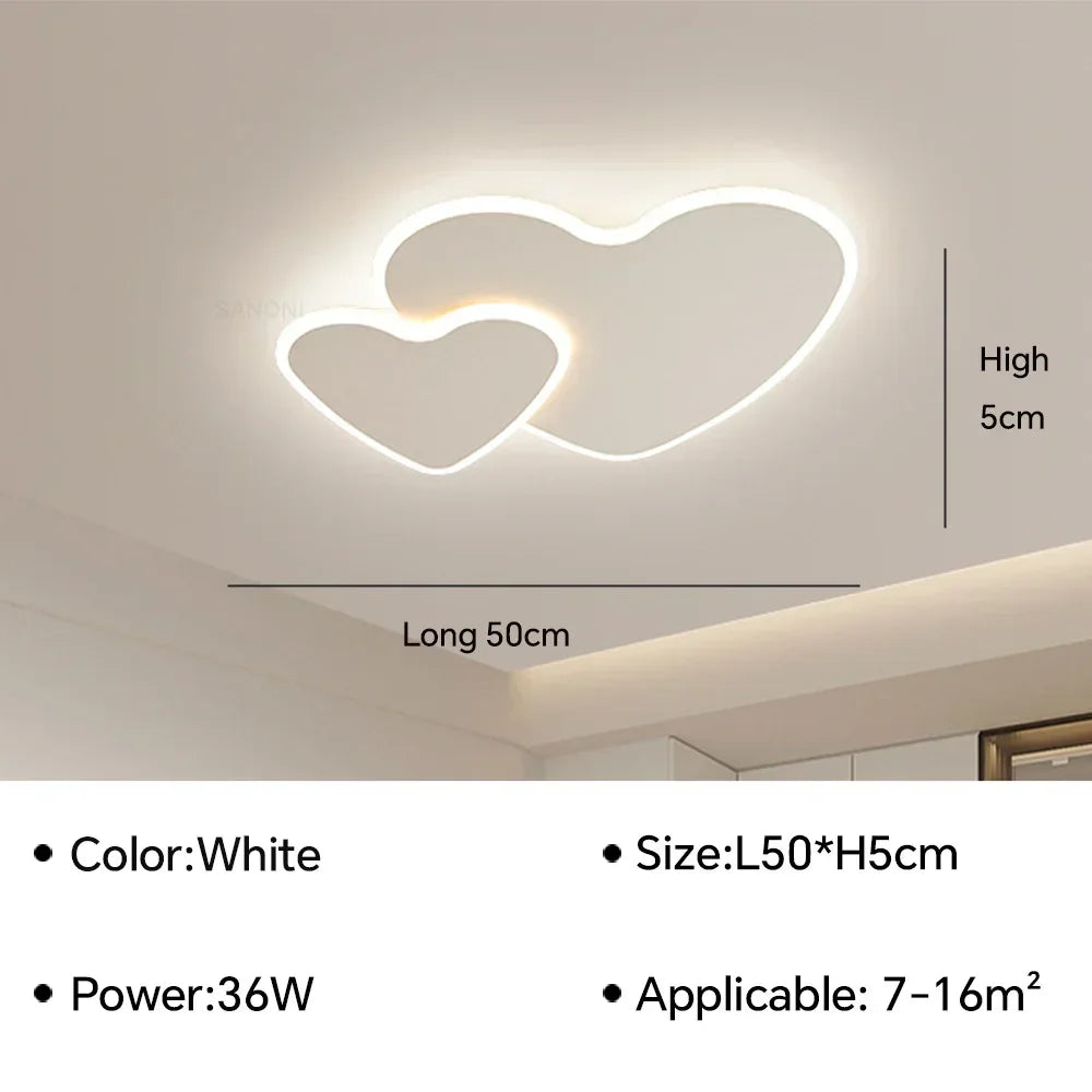 plafonnier led moderne et élégant pour décoration intérieure