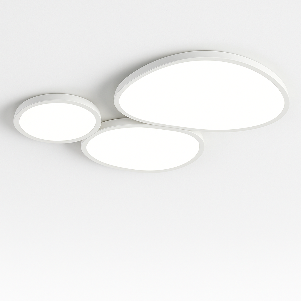 plafonnier led moderne à intensité variable pour intérieur décoratif