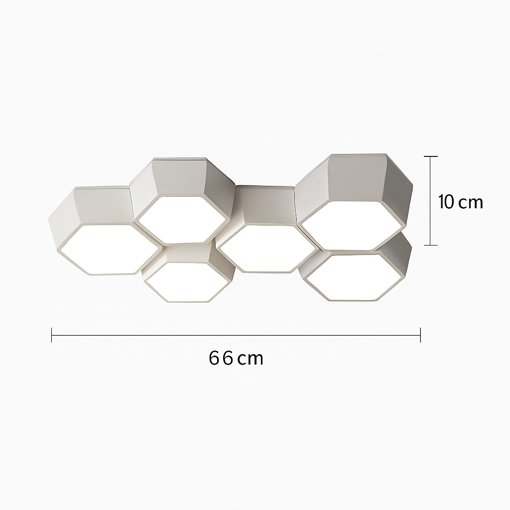 plafonnier led moderne à intensité variable pour intérieur décoratif