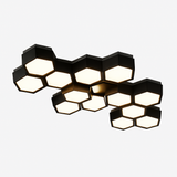 plafonnier led moderne à intensité variable pour intérieur décoratif