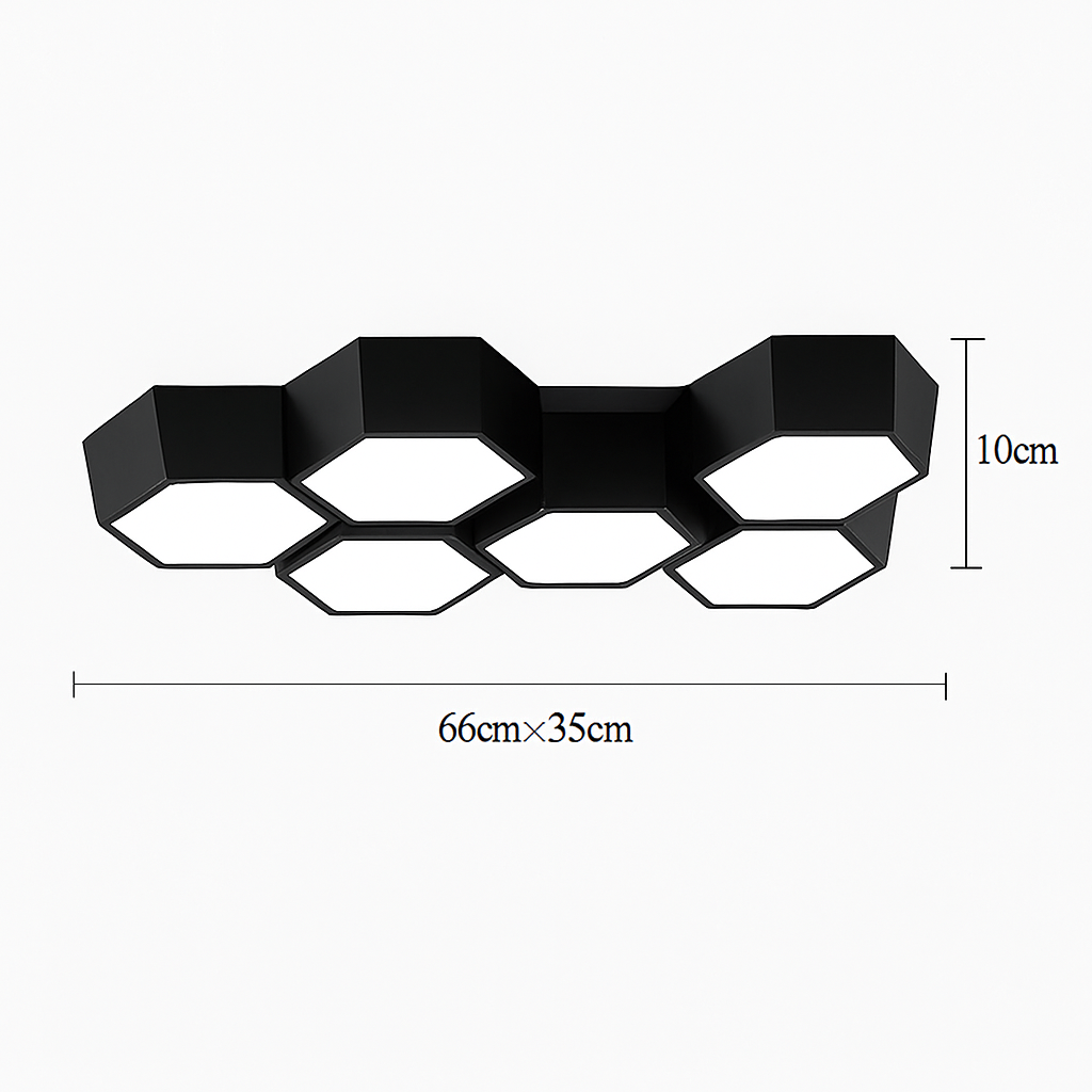 plafonnier led moderne à intensité variable pour intérieur décoratif