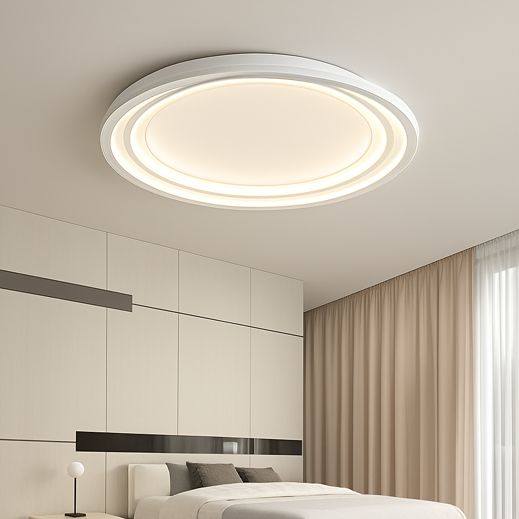 plafonnier led moderne élégant pour décoration intérieure lumineuse
