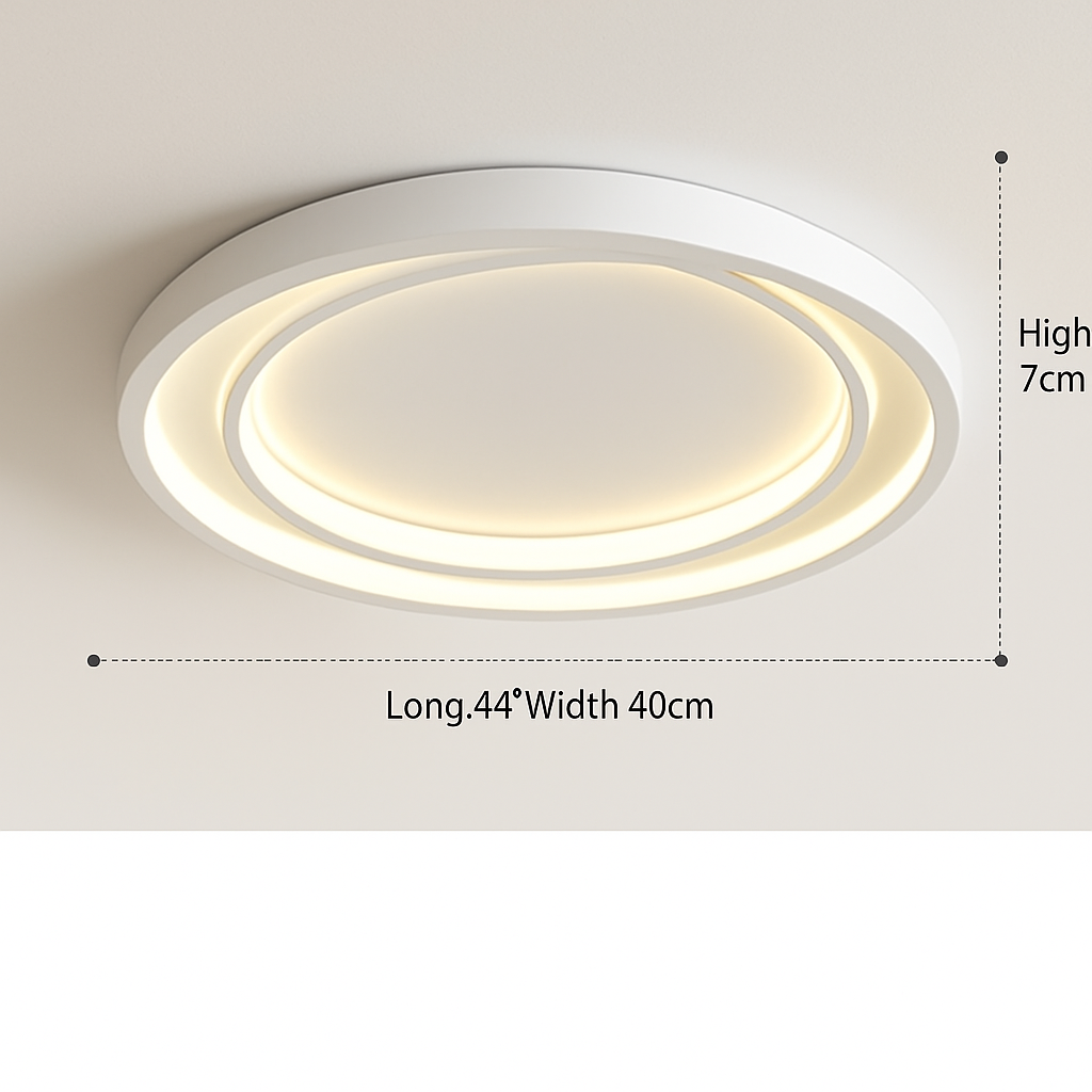 plafonnier led moderne élégant pour décoration intérieure lumineuse
