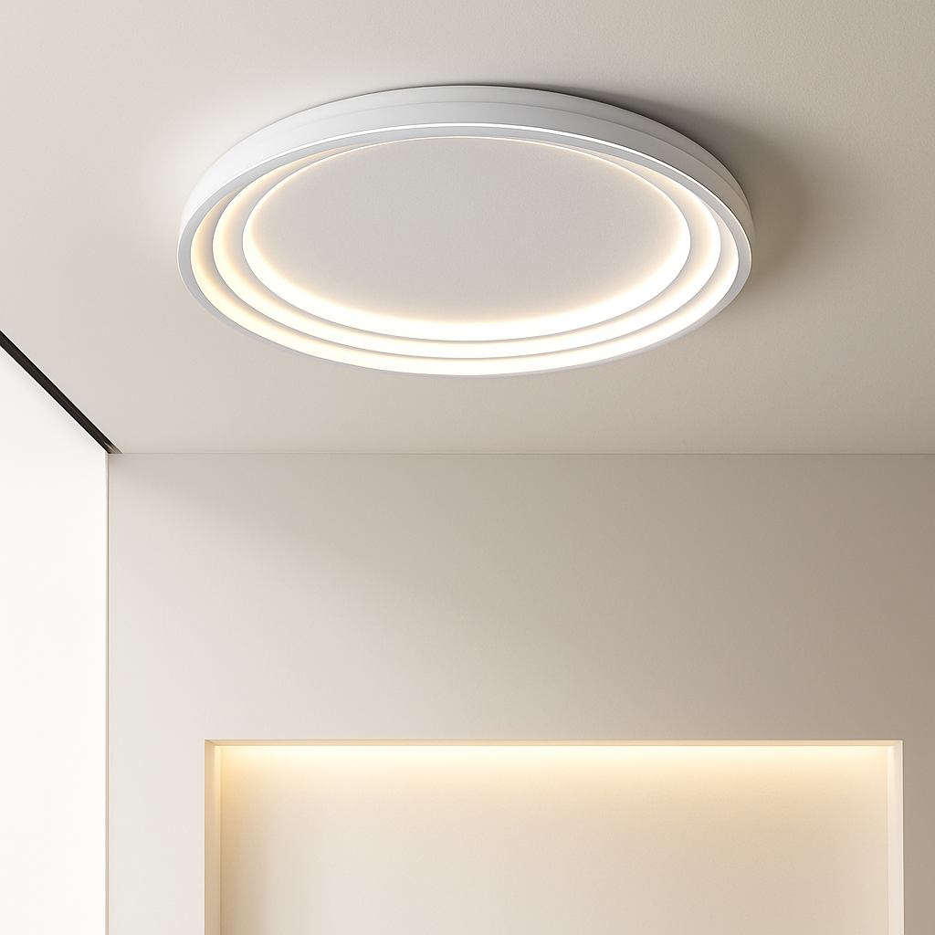 plafonnier led moderne élégant pour décoration intérieure lumineuse