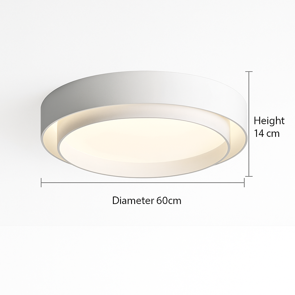 plafonnier led moderne élégant pour décoration intérieure lumineuse