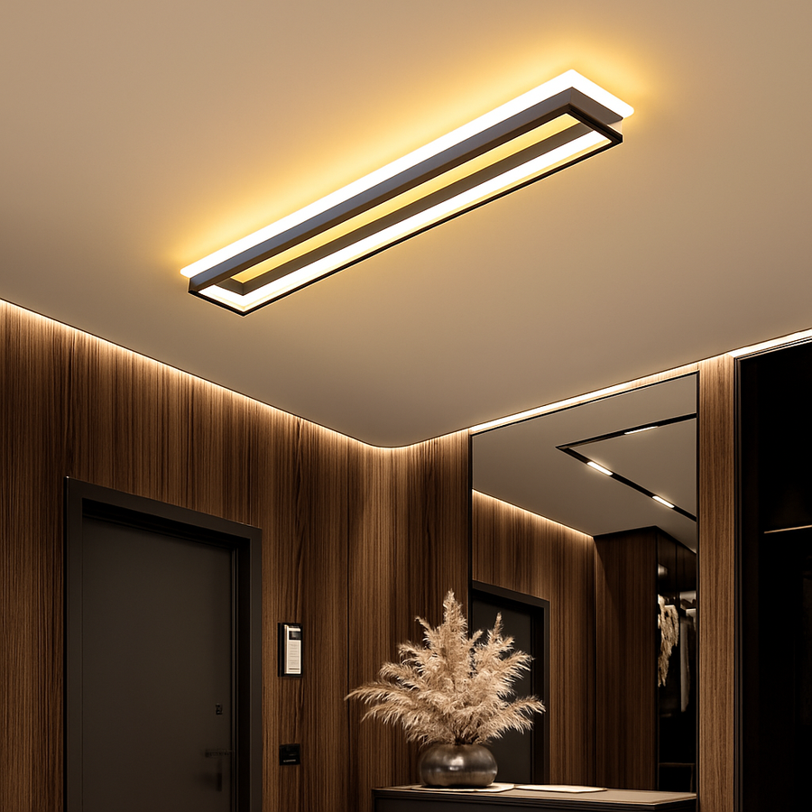plafonnier led moderne longue bande pour éclairage général