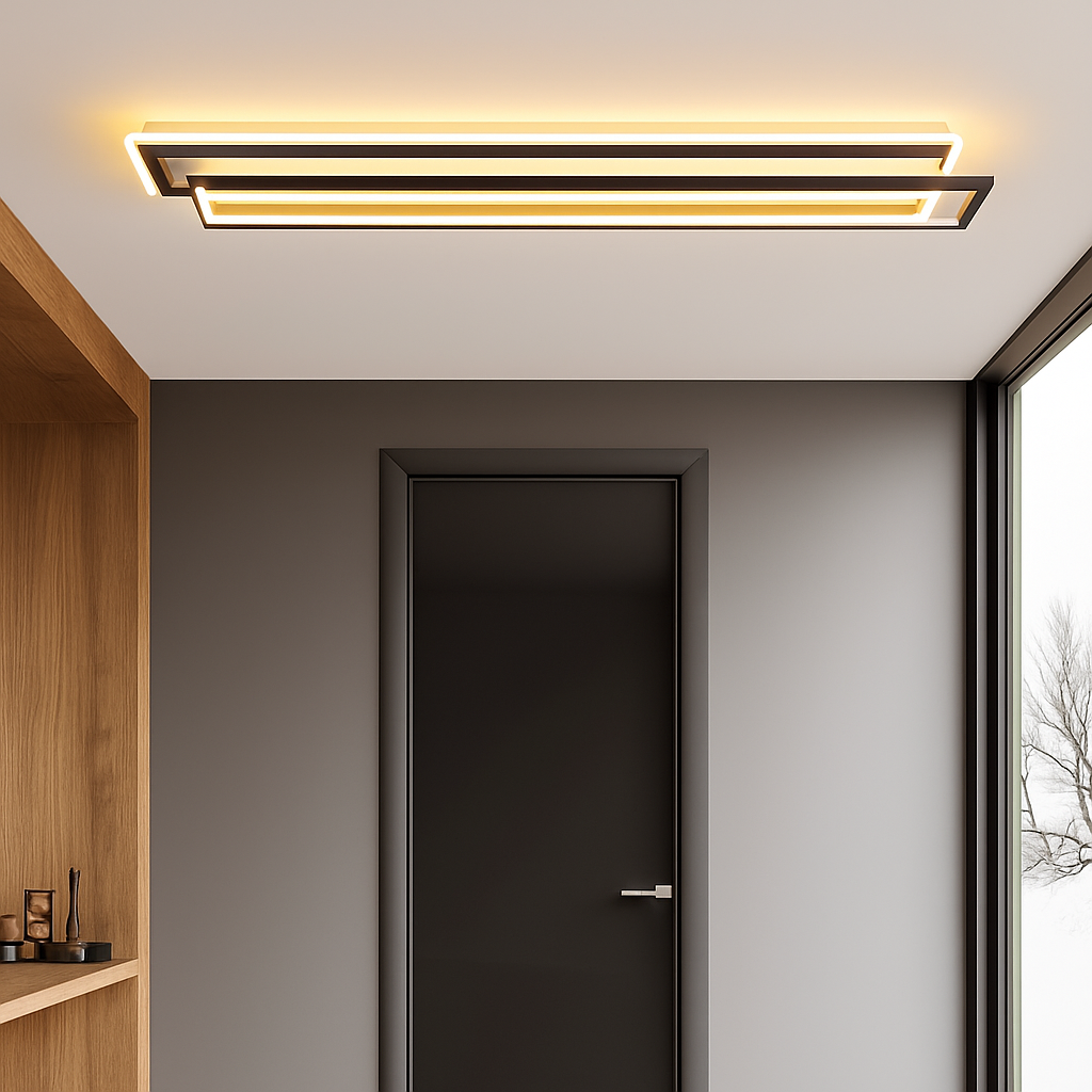 plafonnier led moderne longue bande pour éclairage général