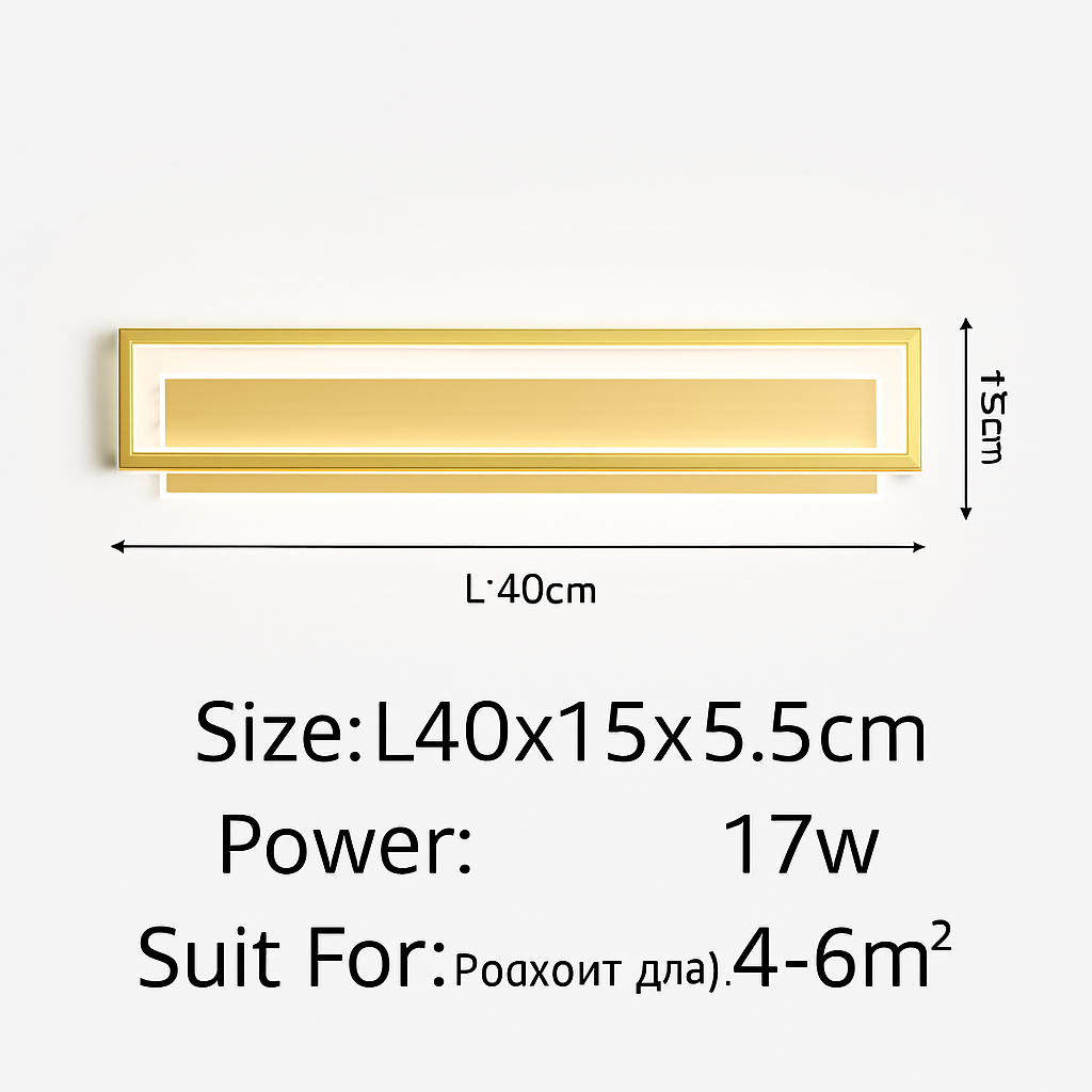 plafonnier led moderne longue bande pour éclairage général
