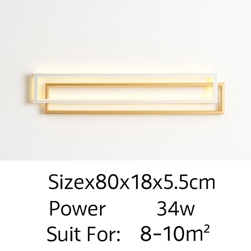 plafonnier led moderne longue bande pour éclairage général