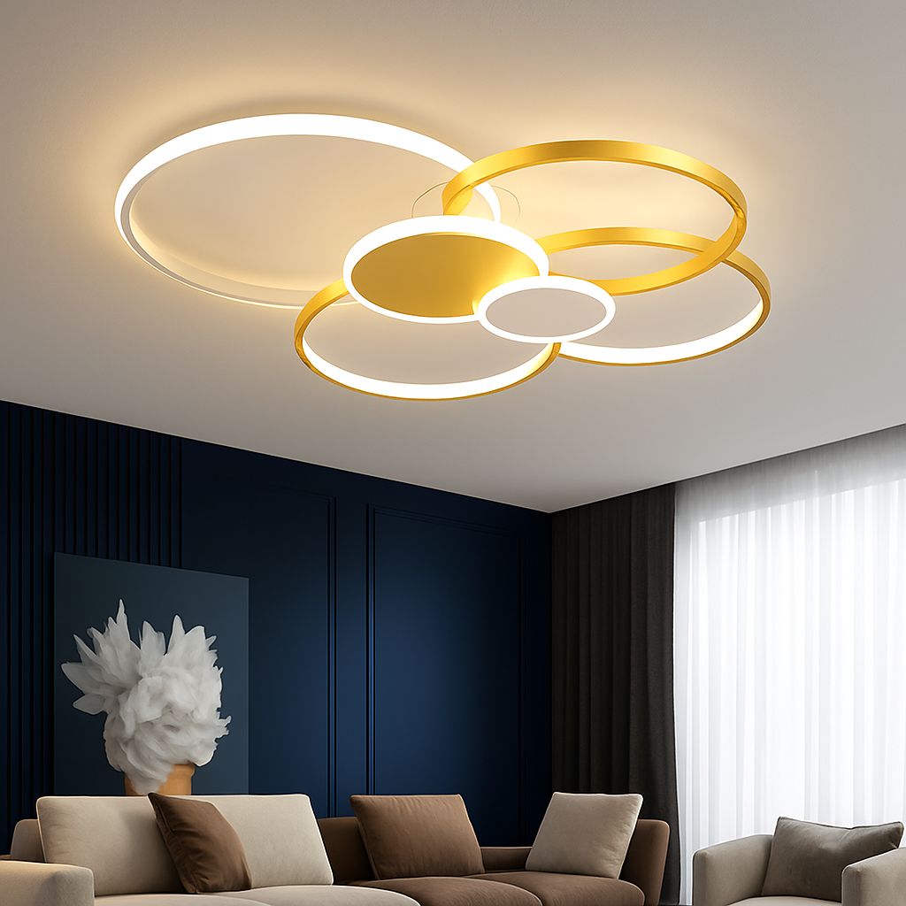 plafonnier led moderne luminaire décoratif d'intérieur idéal pour tous espaces