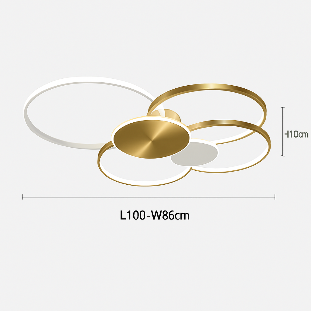 plafonnier led moderne luminaire décoratif d'intérieur idéal pour tous espaces