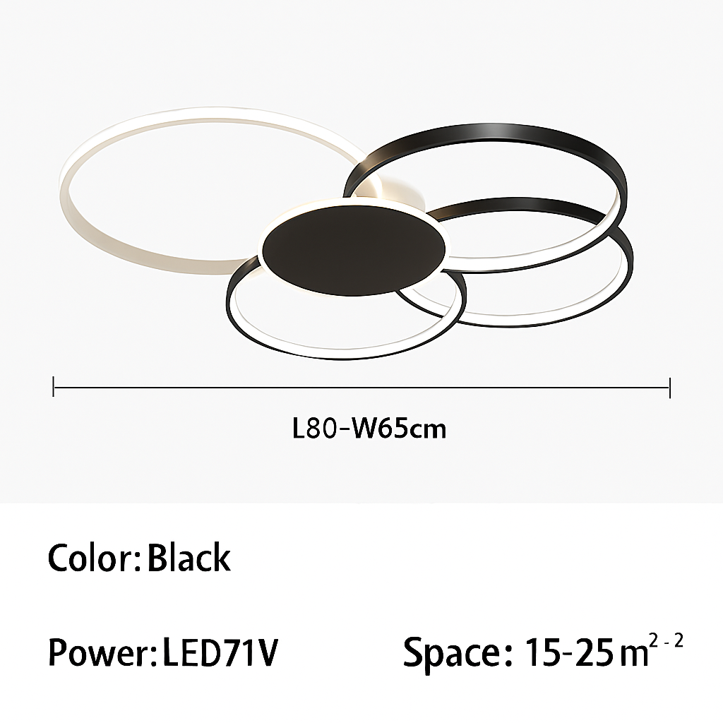 plafonnier led moderne luminaire décoratif d'intérieur idéal pour tous espaces
