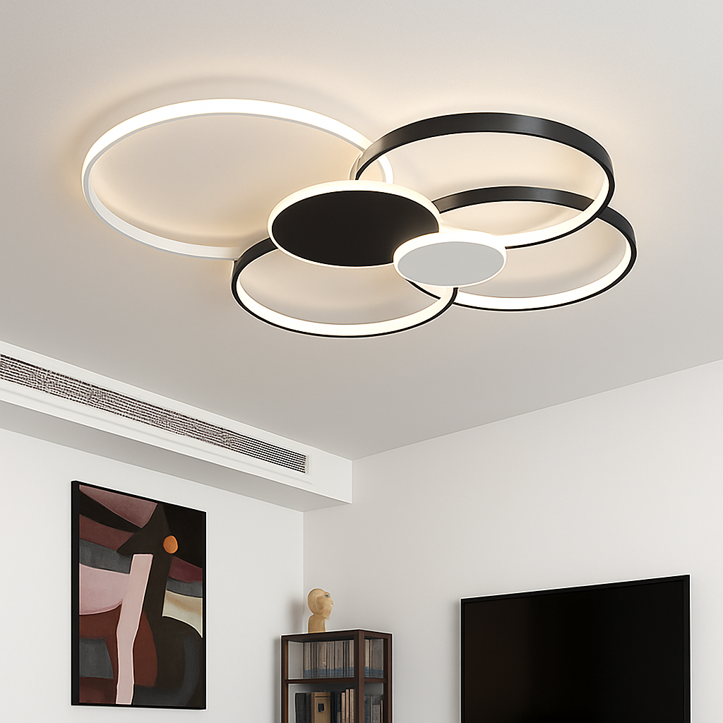 plafonnier led moderne luminaire décoratif d'intérieur idéal pour tous espaces