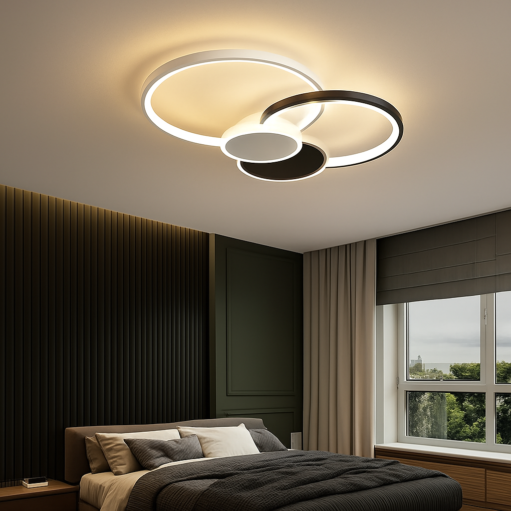 plafonnier led moderne luminaire décoratif d'intérieur idéal pour tous espaces
