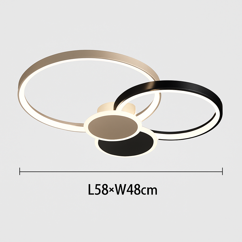 plafonnier led moderne luminaire décoratif d'intérieur idéal pour tous espaces