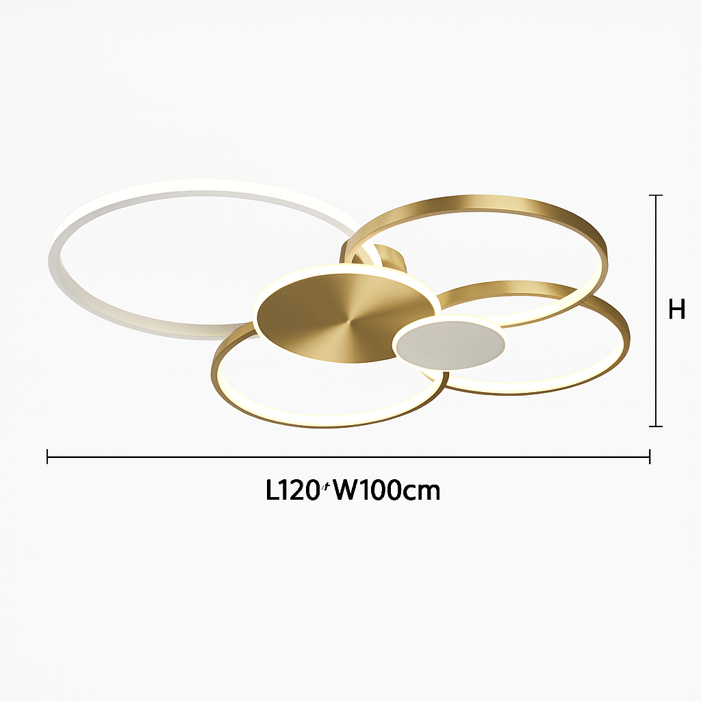 plafonnier led moderne luminaire décoratif d'intérieur idéal pour tous espaces
