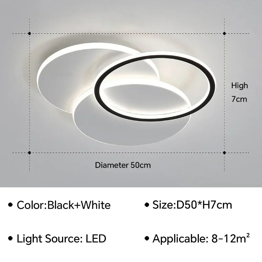 plafonnier led moderne lustre décoratif pour intérieur