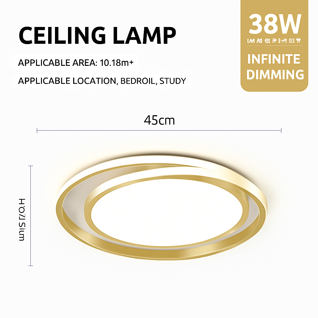 plafonnier led moderne luxe pour intérieur design élégant