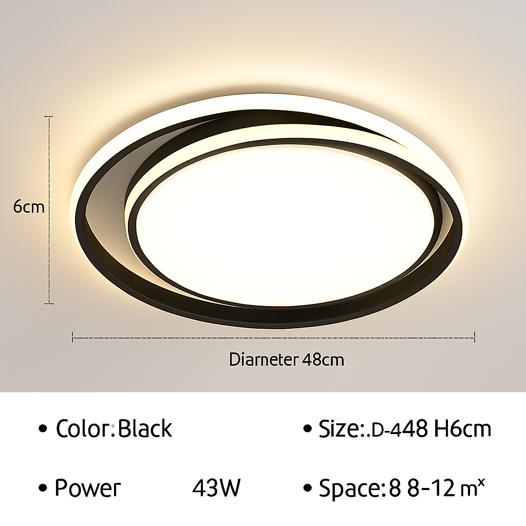 plafonnier led moderne luxe pour intérieur design élégant