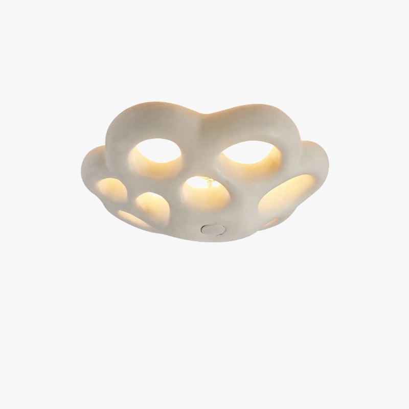 plafonnier led moderne nordique wabi sabi personnalisé fleur