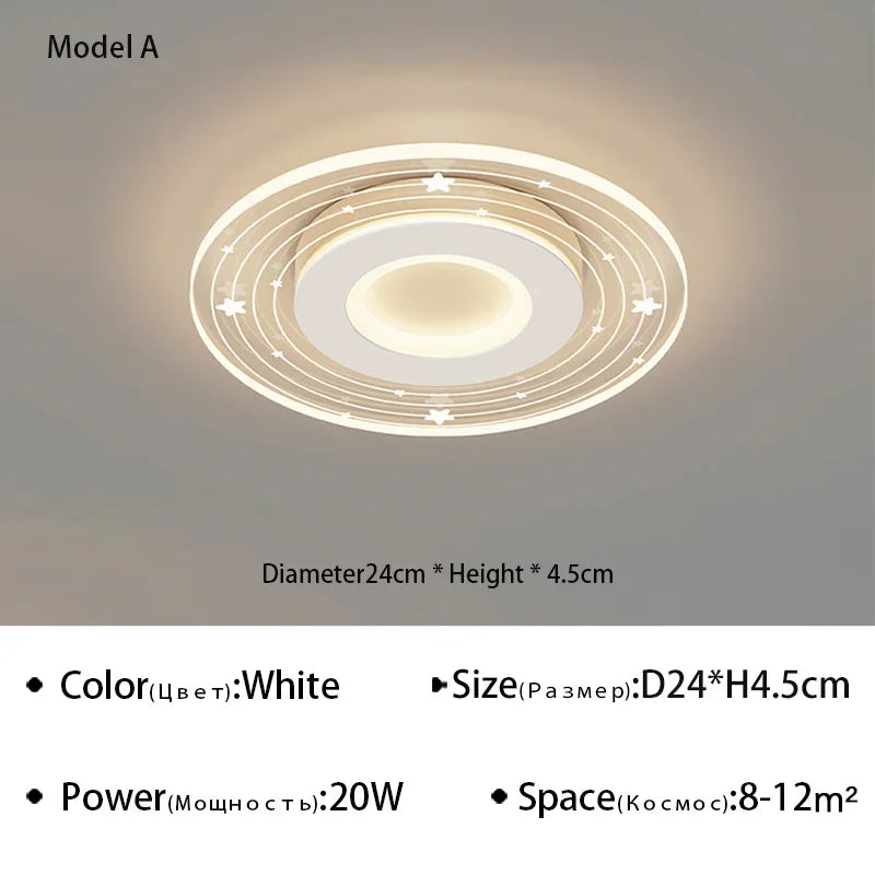 plafonnier led moderne pour éclairage intérieur design élégant