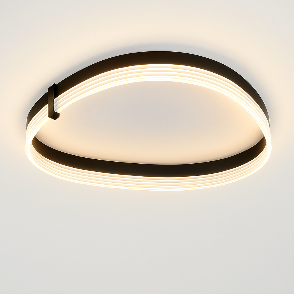 plafonnier led moderne pour décoration d'intérieur élégante
