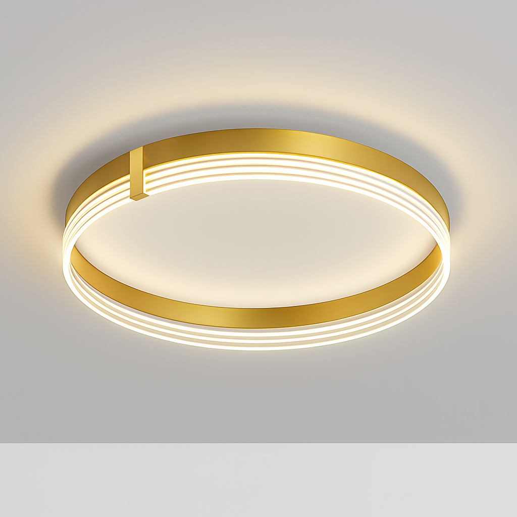 plafonnier led moderne pour décoration d'intérieur élégante