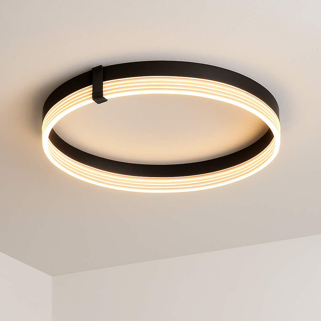 plafonnier led moderne pour décoration d'intérieur élégante