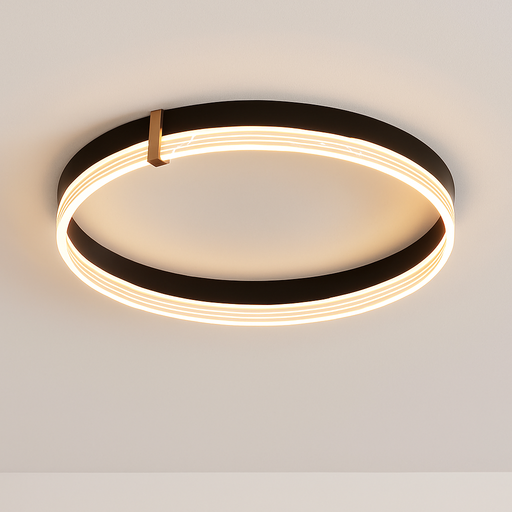 plafonnier led moderne pour décoration d'intérieur élégante